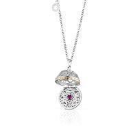Necklace Roberto Giannotti Woman Chiama Angeli in Silver Zirconia SFA104 - SFA104